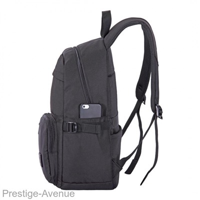 Молодежный рюкзак MERLIN S042 черный
