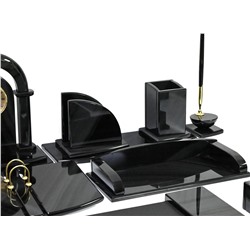 Настольный набор из обсидиана "Консул" 1120*740*230мм.