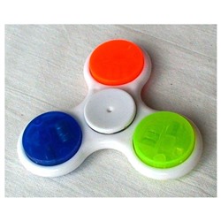 Антистресс Hand Spinner Спиннер светящийся 8см белый SH 999366
