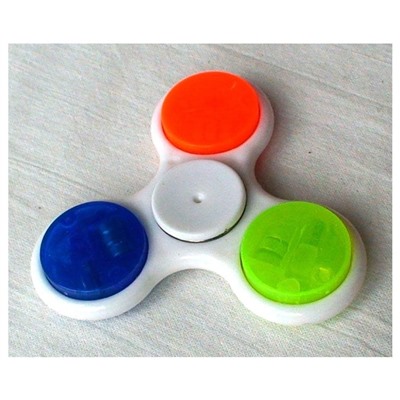 Антистресс Hand Spinner Спиннер светящийся 8см белый SH 999366