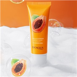 Пенка для умывания с экстрактом папайи Bioaqua Papaya Cleansing, 100 гр.