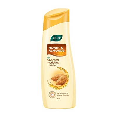 HONEY & ALMONDS advanced nourishing body lotion, JOY (МЁД И МИНДАЛЬ усовершенствованный питательный лосьон для тела, Джой), 300 мл. - СРОК ГОДНОСТИ ДО 30 ИЮНЯ 2025 ГОДА