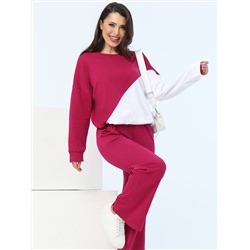 Костюм спортивный с контрастными вставками