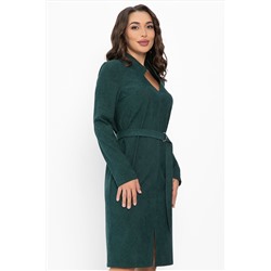 Платье Классическая грация (изумрудное) П13665-19М