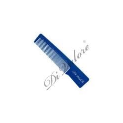 DiValore Расческа плоская мужская частые зубья, малая Piatto синяя 13,5 см (301-102#3)