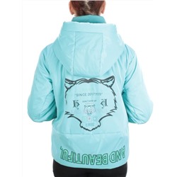 D003 TURQUOISE Куртка демисезонная женская (100 гр. синтепон) размер L (46) - 52 российский