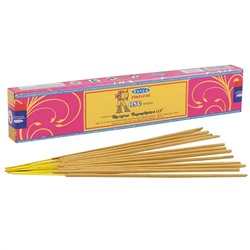 NATURAL ROSE Incense, Satya (Благовония НАТУРАЛЬНАЯ РОЗА, Сатья), 15 г.