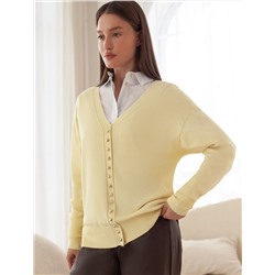 Кардиган тонкой вязки из вискозы