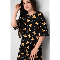 Туника оверсайз для девочки Happyfox
