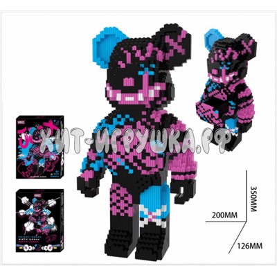 Конструктор 3D из миниблоков BEARBRICK 5001 дет. 7177, 7177