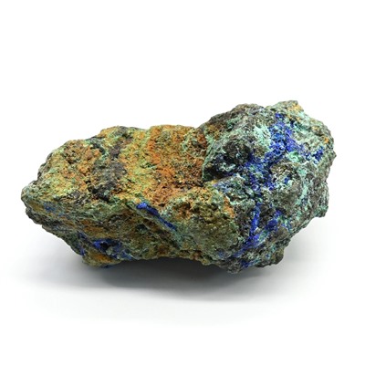 Коллекционный камень азурмалахит 75*40*35мм, 117г