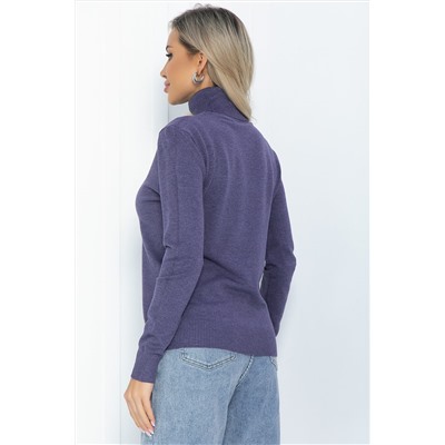 Водолазка Зимняя история (фиолетовая) Б14531-20М