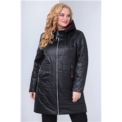 Shetti 2060 черный, Полупальто