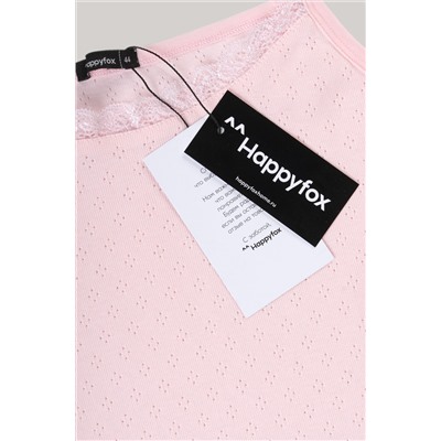 Женская пижама с шортами из ажурного хлопка Happyfox