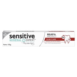 Sensitive Mineral Expert GUM CARE, Pepsodent (Зубная паста Сенситив Минерал Эксперт УХОД ЗА ДЁСНАМИ, Пепсодент), 100 г.