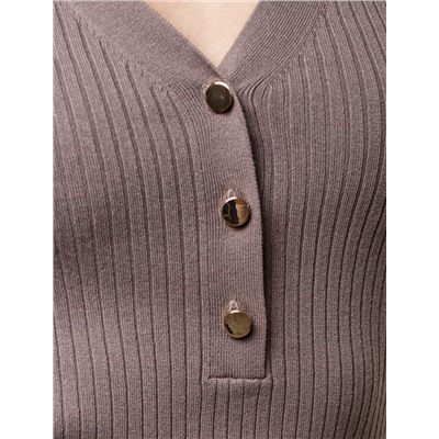 Джемпер тонкой вязки из вискозы с нейлоном