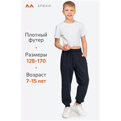 Брюки из футера двухнитки для мальчика Happyfox