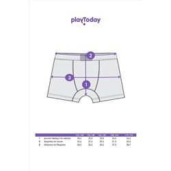 Трусы, 2 шт. PLAYTODAY #1023307