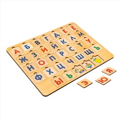Пазл деревянный «Азбука-1»