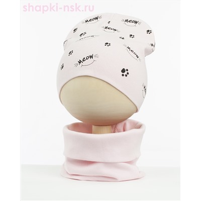 03-4-IT Комплект (шапка+снуд) (50-52)