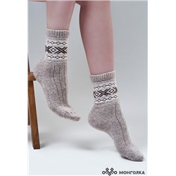 Носки из 100% монгольской шерсти         (арт. 01106)