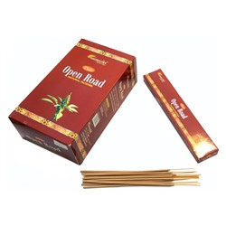 Vedic OPEN ROAD Natural Incense Sticks, Aromatika (ОТКРЫТАЯ ДОРОГА натуральные ароматические палочки, Ароматика), 15 г.