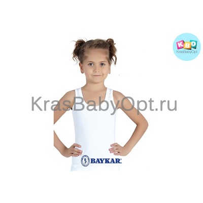 Майка белая для девочки