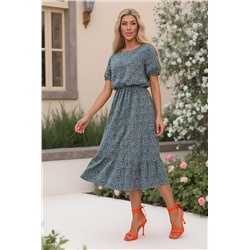 Платье Мирэль (зеленое) П13858-35М