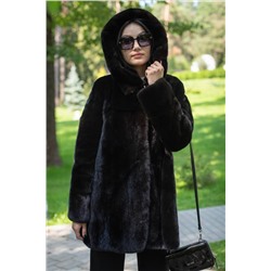 Мехофф Агата80.223-520 темно-коричневый, Полупальто