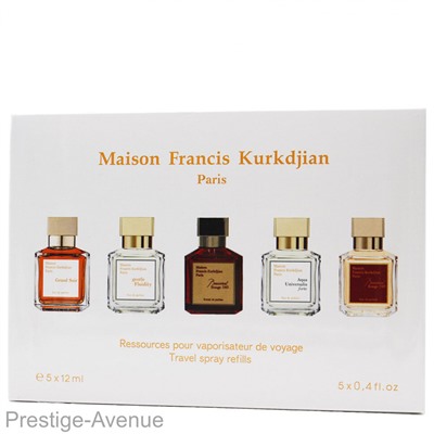 Парфюмерный набор Maison Francis Kurkdjian 5x12 ml
