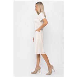 Платье Европейский шик (бежевое) П13752-19М