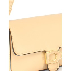 Сумка женская искусственная кожа YDR-2531,  1отд+карм/пер,  плечевой ремень,  бежевый 253919