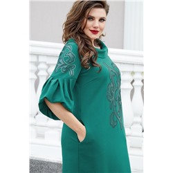 Vittoria Queen 16523 зеленый_бутылка, Платье