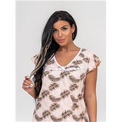 Ночная сорочка женская Текс-Плюс, цвет оранжевый