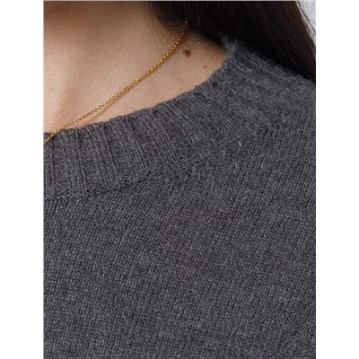 Базовый джемпер из мягкой пряжи с кашемиром с разрезами по бокам