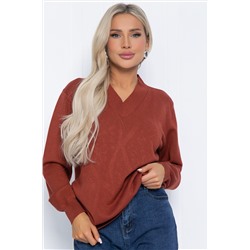 Джемпер Карамелька (терракот) Б12518-4