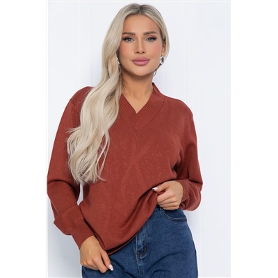 Джемпер Карамелька (терракот) Б12518-4