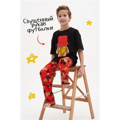 Пижама Михей детская (Черный)