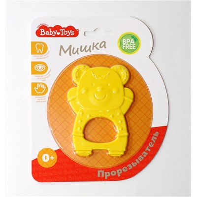 Прорезыватель для малышей Мишка