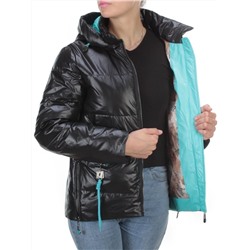 8268 BLACK Куртка демисезонная женская BAOFANI (100 гр. синтепон) размер 42 -  российский