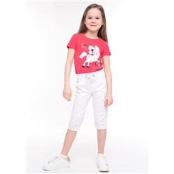 CLE Брюки дев.833168рк укор.белый, белый