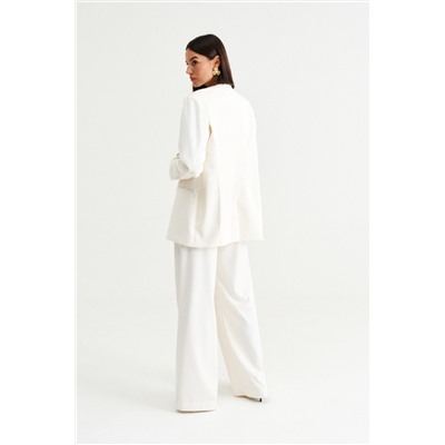 MUA 43-283-white, Брюки,  Жакет,  Жилет