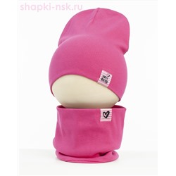 02-46-LT Комплект (шапка+снуд) (52-54)