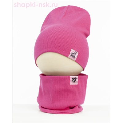 02-46-LT Комплект (шапка+снуд) (52-54)