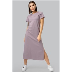 Однотонное женское платье-футболка Happyfox