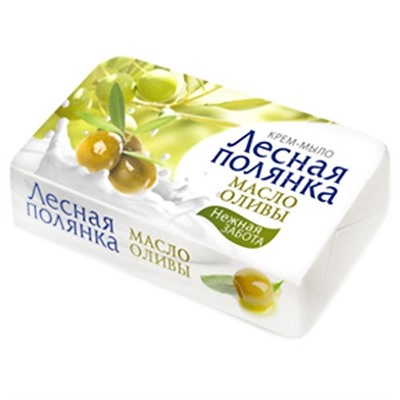 ЛЕСНАЯ ПОЛЯНА Мыло 90г Олива