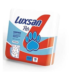 Пеленки LUXSAN Premium GEL для животных 60х60 10 шт. 3.66.010.3 (38) АГ