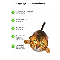 Игрушка-антистресс Кот Рыжик