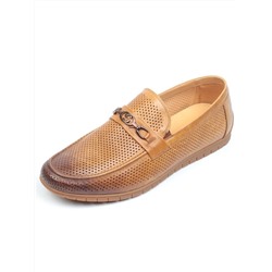 C130-3 BROWN Полуботинки мужские (натуральная кожа) размер