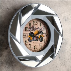 Часы настенные, серия: Транспорт, "Рудж", 40х40 см,
